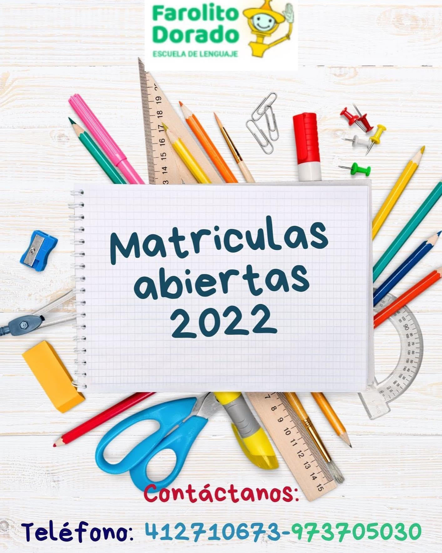 Período para matrículas se extienden hasta marzo del 2022